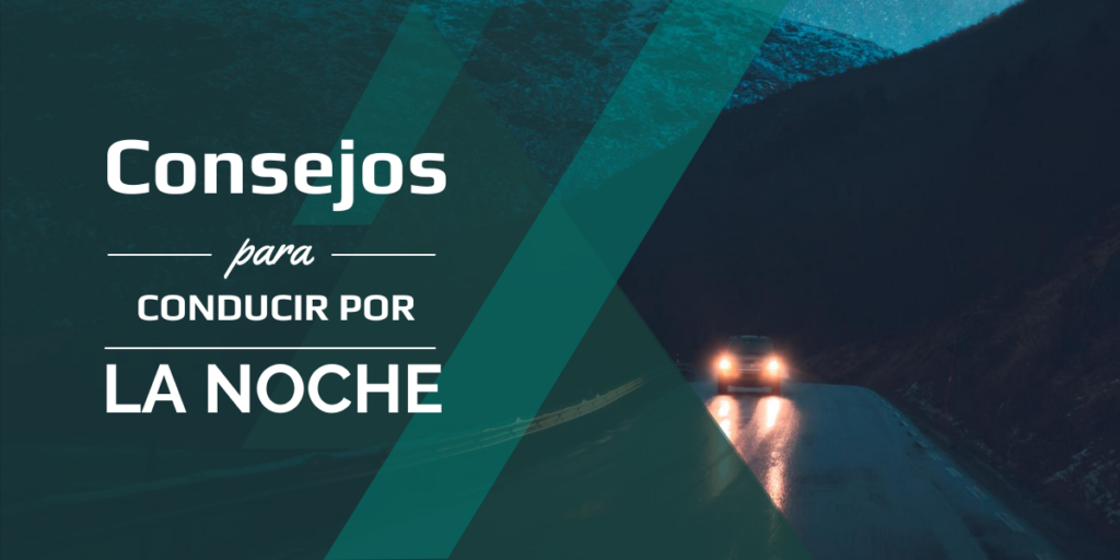 Coche en viaje de noche